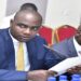 Hon. Musasizi (L) making his presentation before the Budget Committee