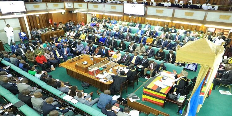 MPs during the passing of the Anti-Homosexuality Bill