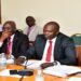 Ntungamo District officials appearing before the committee