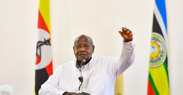 President Museveni. PPU Photo