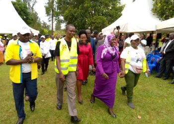 ONC boss received by The coordinator Greater Mukono Kigongo Faisal Luggya