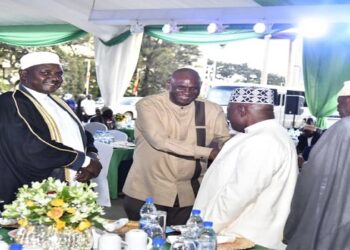 Some of the muslim leaders who attend the Iftar dinner