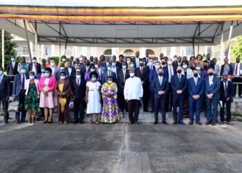 Serbian Delegation meet President Museveni and Government officials