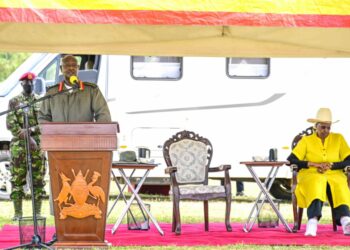 President Yoweri Museveni and First Lady Janet Museveni in Kyankwanzi