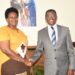 Ms. Jane Barekye and Katikkiro Mayiga