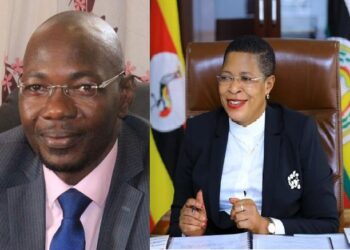 Deputy Attorney General Kafuuzi and Speaker Anita Among