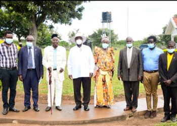 President Yoweri Museveni with Leaders of Lango Cultural Foundation