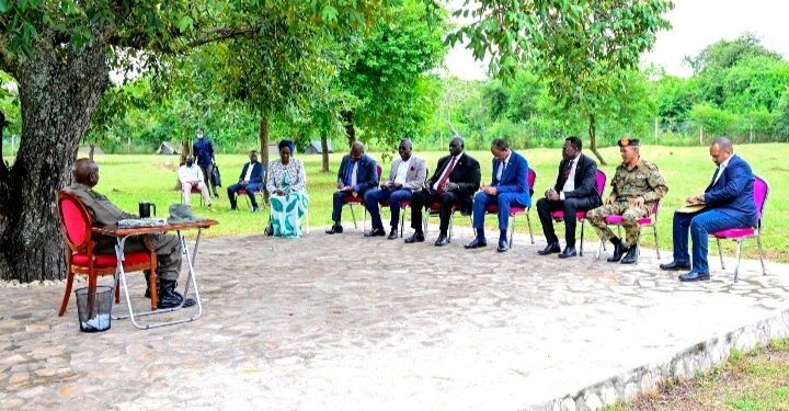 President Yoweri Museveni meets Sudan Vice President