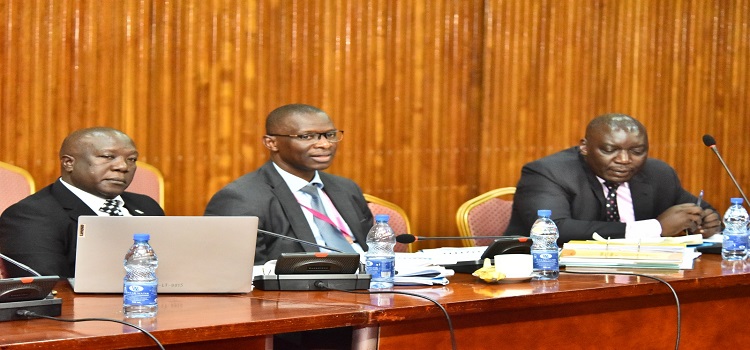 Officials from the HESFB before Cosase