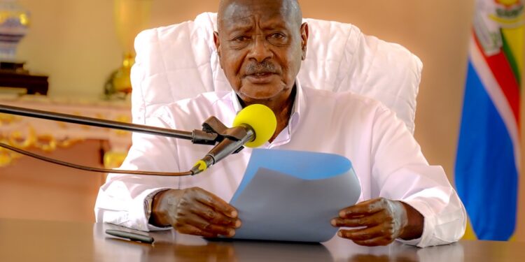 President Yoweri Museveni. Photo by PPU/Tony Rujuta.