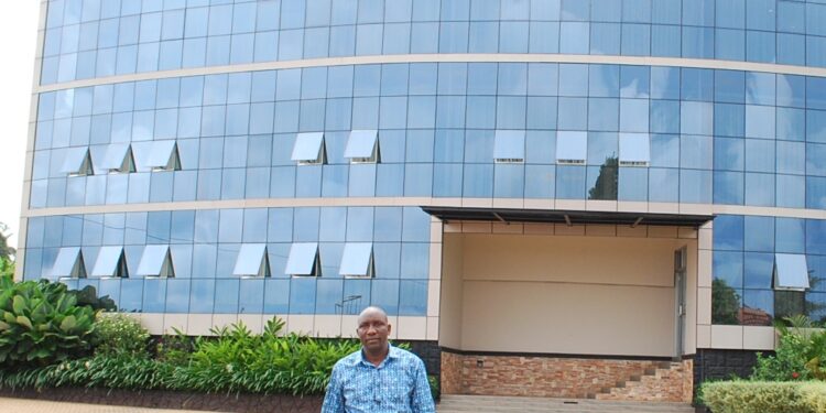 Hajji Jamil Ssempijja at his hotel