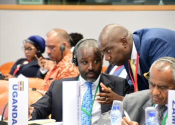 Deputy Speaker Tayebwa in Brussels