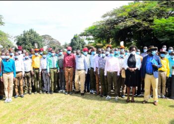 A group of Karachuna after meeting President Museveni