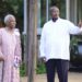 President Yoweri Museveni with Mama Maria Nyerere