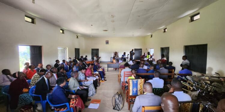 Rubanda District Council meeting In session