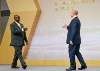 President Museveni with President Putin