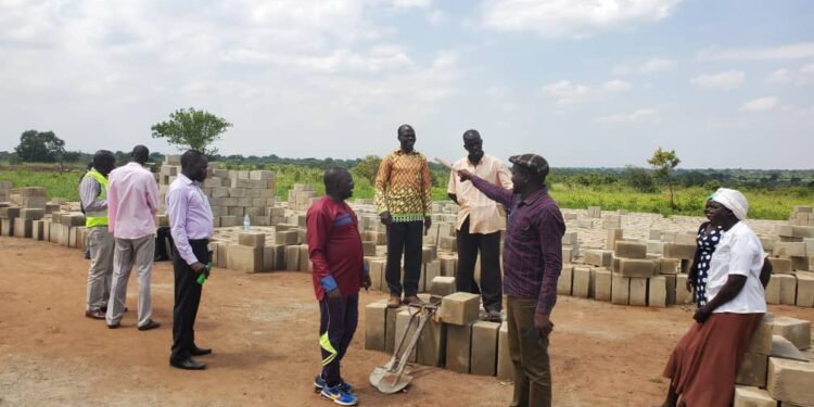 Deputy RDC Oguti halts Construction works of Seed School in Lamwo