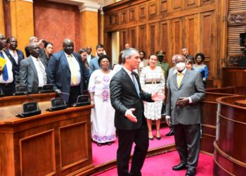 President Museveni meets with Serbia's National Assembly President