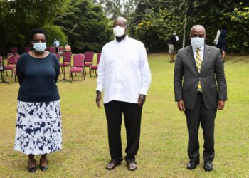 President Museveni meets CEO Forum, Barbara Mulwana and Emmanuel Katongole