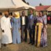 Gadaffi Nasur and Hon Agnes Kirabo at the function in Luwero