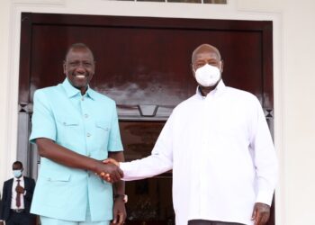 President Museveni with President Ruto