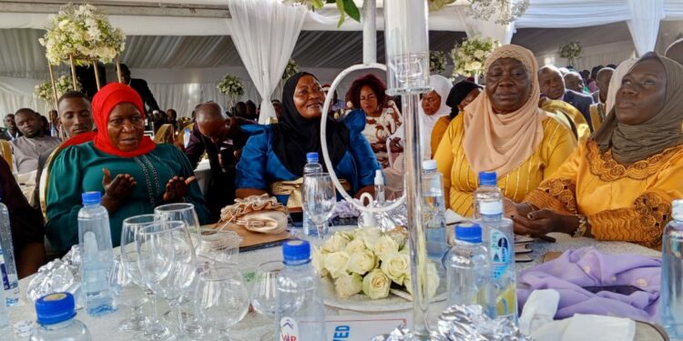 Presidency Minister Milly Babalanda (middle) and Kampala Minister Minsa Kabanda (Right)