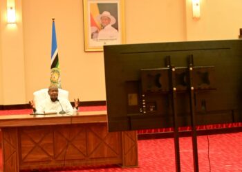 President Museveni addressing Ugandans in Canada