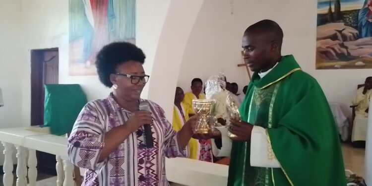 Jacqueline Katabazi donates to new Church