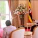 President Museveni in a meeting with H.E Elin Johansen