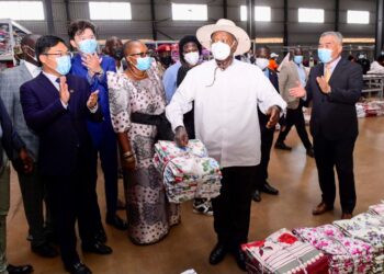 President Museveni at Mbale Industrial Park