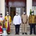 President Museveni in a group photo with Joseph Kony’s family