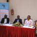 Brenda Namata (2nd right), the Communications and Advocacy Officer for Uganda Media Women's Association (UMWA) with other panelists during the event