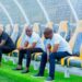 Businessman Ham (middle) at Nakivubo Stadium