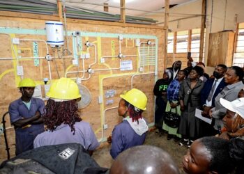 and parents what they have learnt at the PISG/B Kikoni center in Kampala on 18th September 2023. Photo by PPU/ Tony Rujuta.