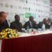 Eastern and Southern Africa Dairy Association members addressing Journalists at Hotel Africana on Monday
