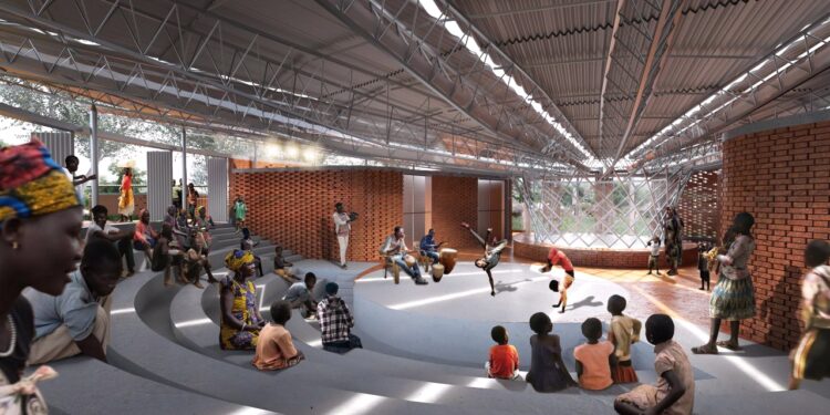Bidi Bidi will provide its residents with music and dance programs, creating a space for gatherings that foster community-building and cultural exchange. Photo by Hassell