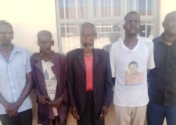 The arrested suspects