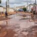 Potholed Road in Kampala