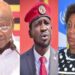 President Yoweri Museveni, Bobi Wine and Mariam Wangadya