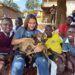 Jonathan Van Den Brink an animal care intern at USPCA takes children through the basics of animal care at one of the events