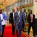 Burundi Vice President Prosper Bazombanza arrives in Uganda