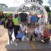 Tourists at the Equator