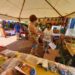 Shoppers check out some of the products at a previous Christmas pop up market