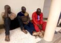 The arrested suspects