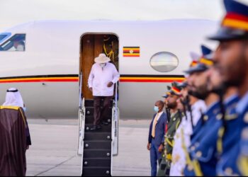 President Museveni in Abu Dhabi