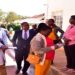 Members of Parliament interact with health workers at a health facility in Kabale