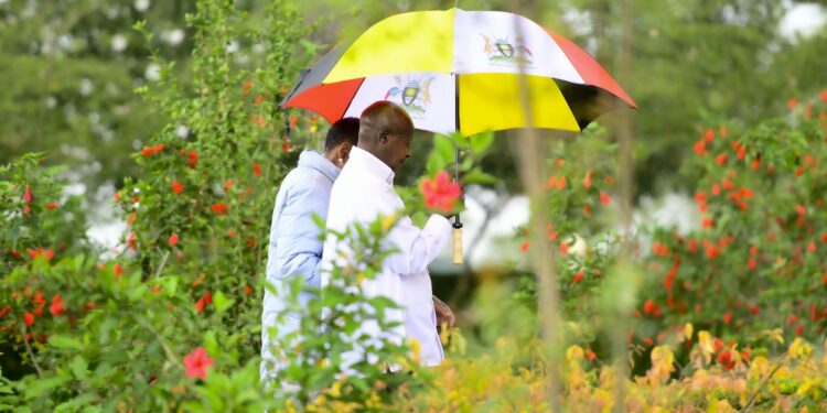 President Museveni and the First Lady Janet