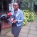 Ann Frida Nandutu, the CEO of Paradise Coffee Bugisu Cooperative adressing Journalists at Kampala Fairway Hotel on Tuesday