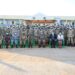 Gen. Museveni with the Air Force Defence trainees
