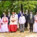 President Museveni with King Ogiame Atuwatse III and his delegation in a group photo